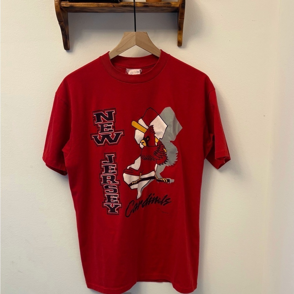 Vintage New Jersey Cardinals Baseball T-Shirt XL Trau & Loevner